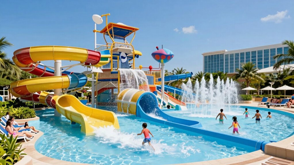 luxury water park experiences
