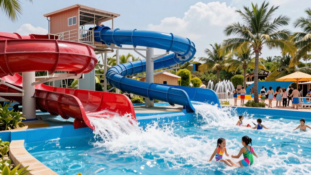 luxury water park experiences