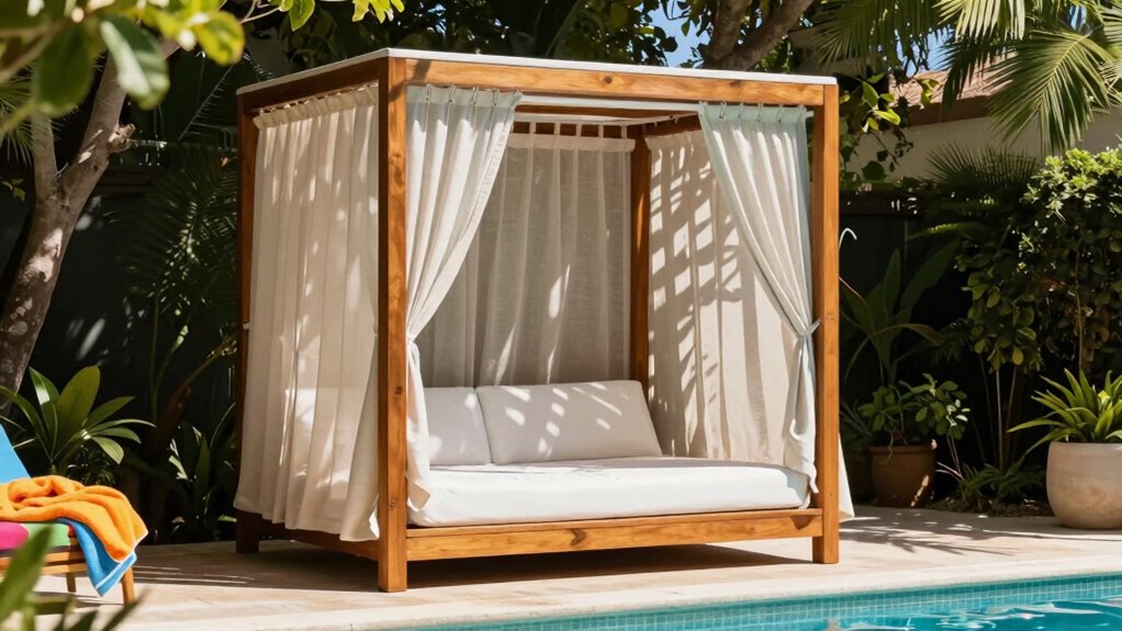 luxury weather resistant private retreat