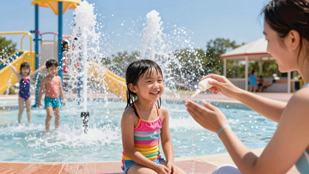 maintain splash pad hygiene