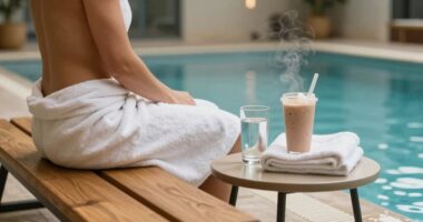 maintaining routine after swimming