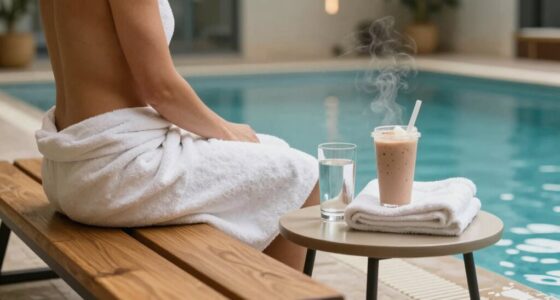 maintaining routine after swimming