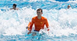 monitoring wave and swimmer safety