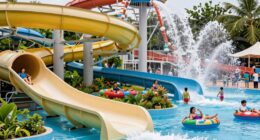 optimized water park route