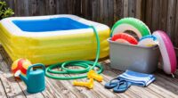 organized water play storage