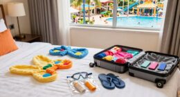 pack essentials for water park