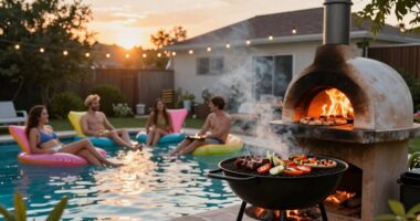 perfect for poolside gatherings