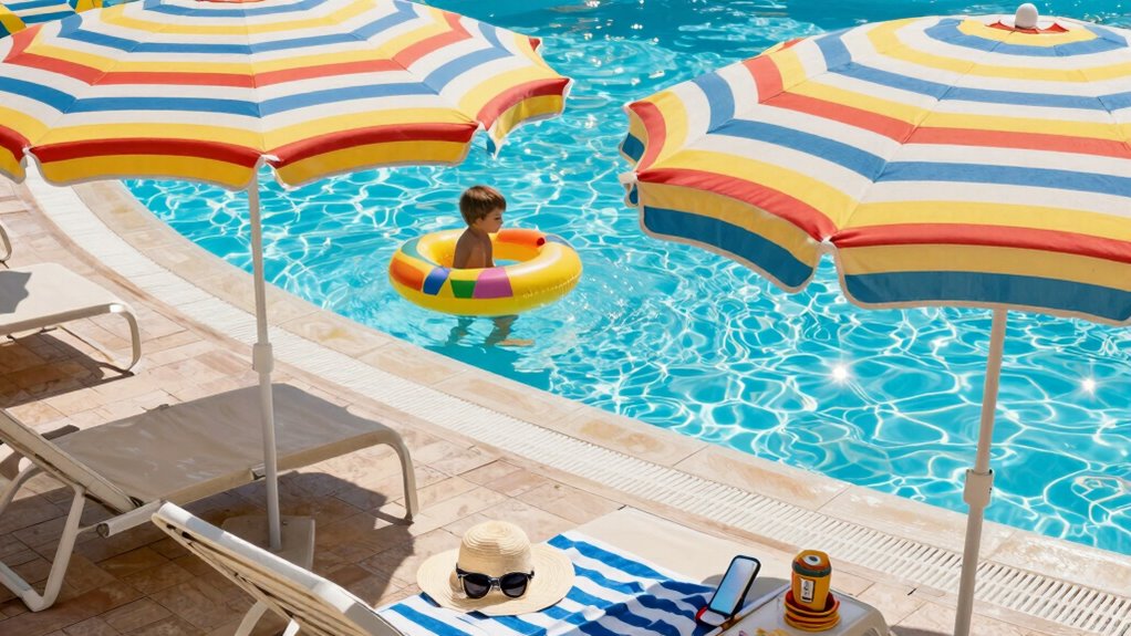 poolside essentials and safety