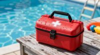 poolside waterproof first aid