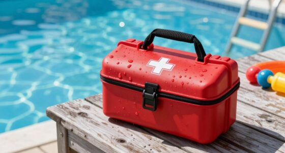 poolside waterproof first aid