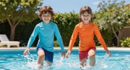 protective sun safe swimwear