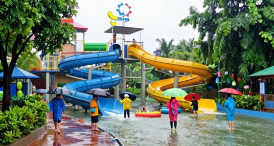 rainy weather water park planning