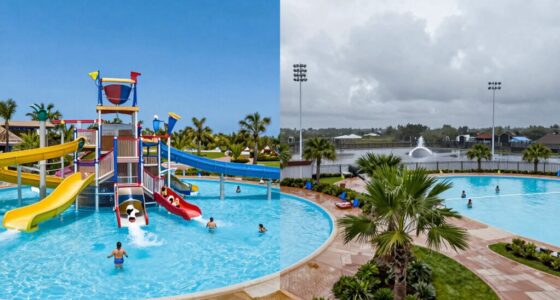 regional climate influences water park seasons