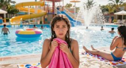 retrieve lost towel promptly