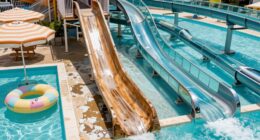 retro slides and sleek designs
