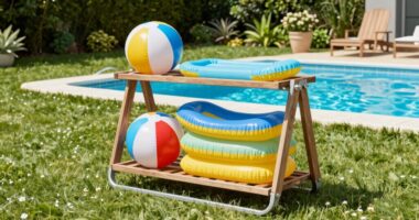 safe backyard pool storage