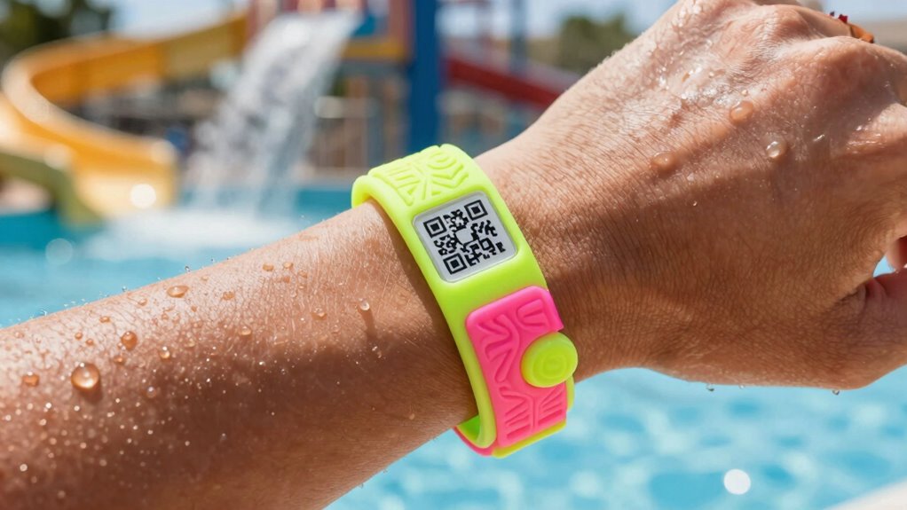 safe contactless water park access