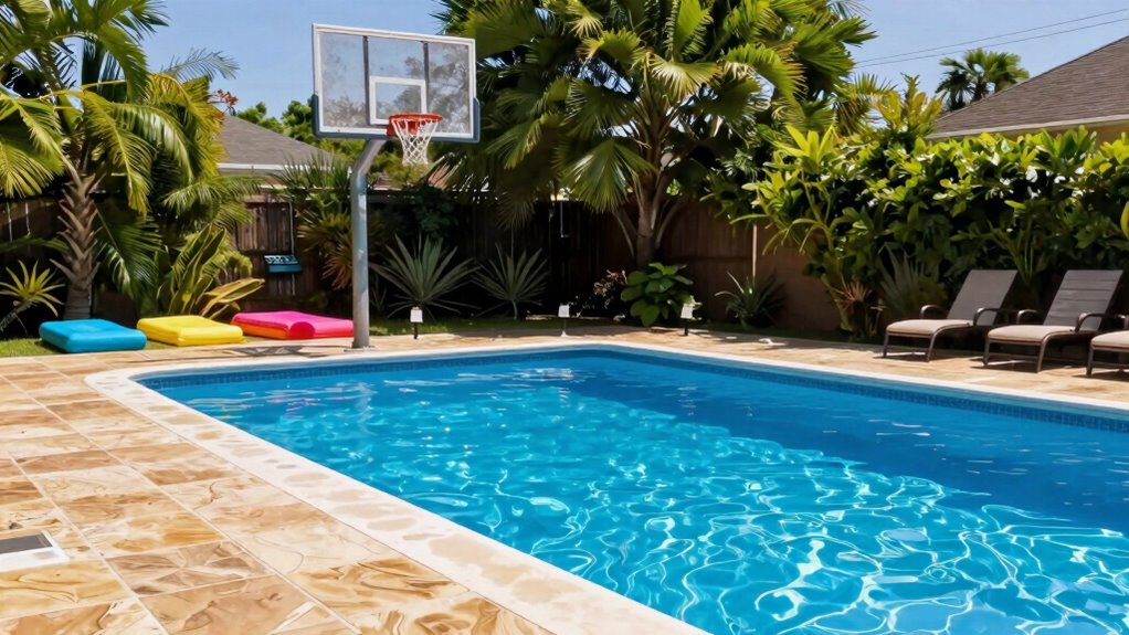 safe organized poolside fun