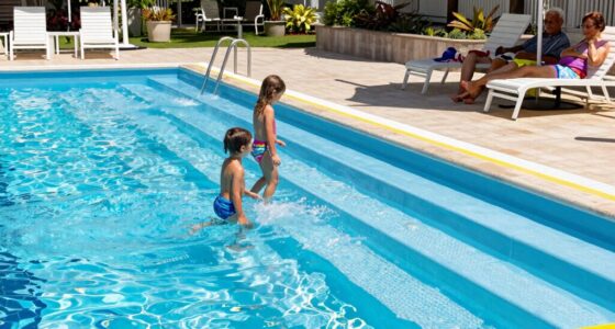 safer pool access design
