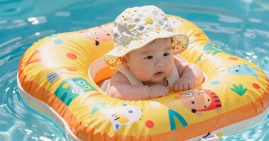 safety tips for infant floats