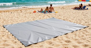 sand free mats enhance beach outings
