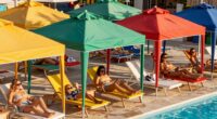 shade tents enhance pool days