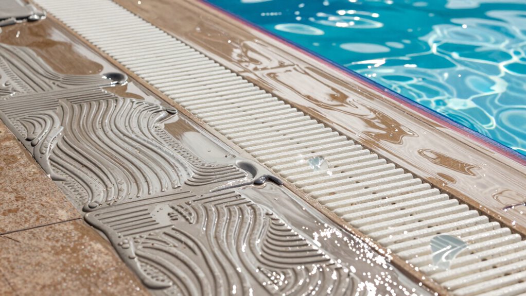 slip resistant pool deck surfaces