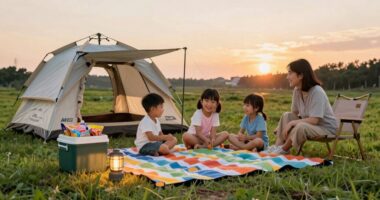 small comforts enhance family trips