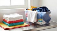 sort laundry by moisture
