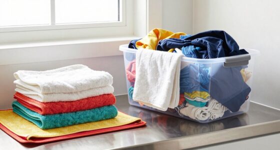 sort laundry by moisture
