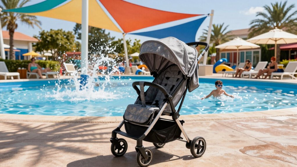 stroller shade sun protection