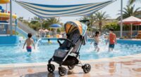 strollers shade gear comfort