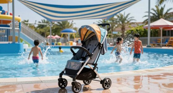 strollers shade gear comfort