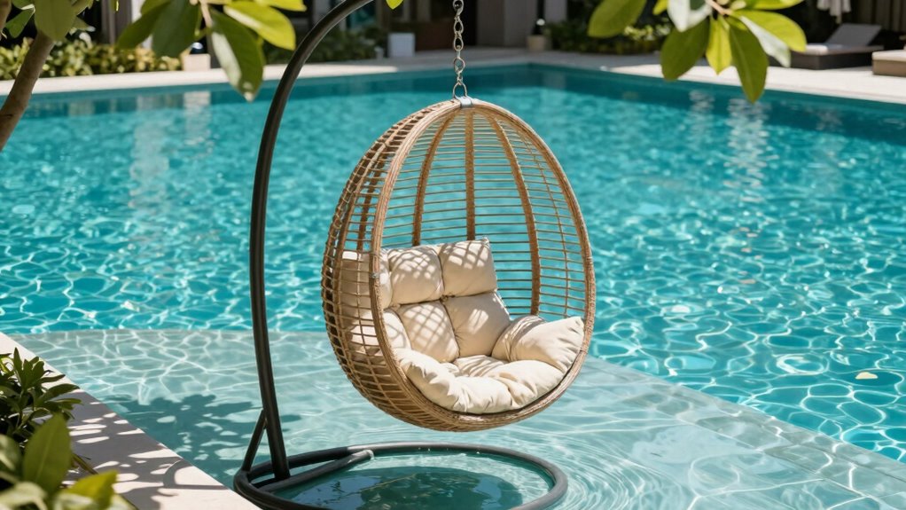 stylish comfortable poolside retreat