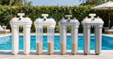top above ground pool filters