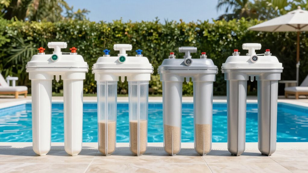 top above ground pool filters