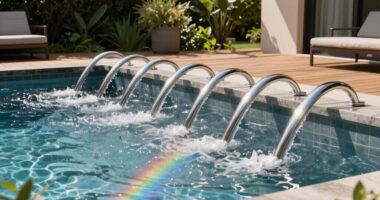 top backyard pool jets