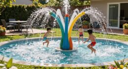 top backyard splash pads