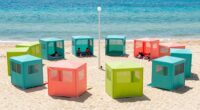 top beach privacy shelters