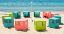 top beach privacy shelters