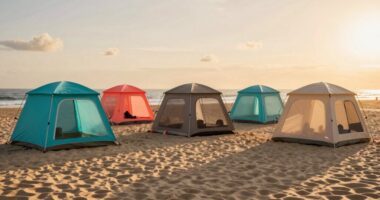 top beach privacy tents