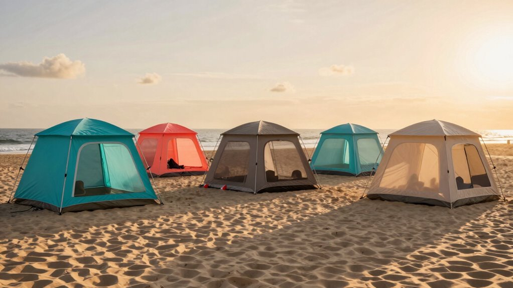top beach privacy tents
