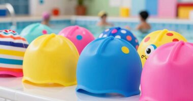 top children s swim caps