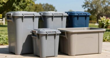 top durable pool storage bins