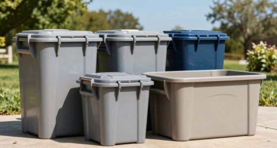 top durable pool storage bins