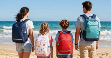 top family beach hydration backpacks