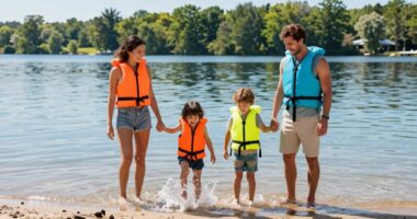 top family floatation vests