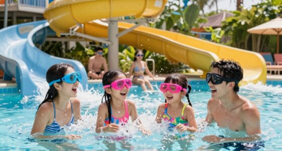 top family water goggles