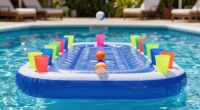 top floating beer pong