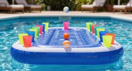 top floating beer pong